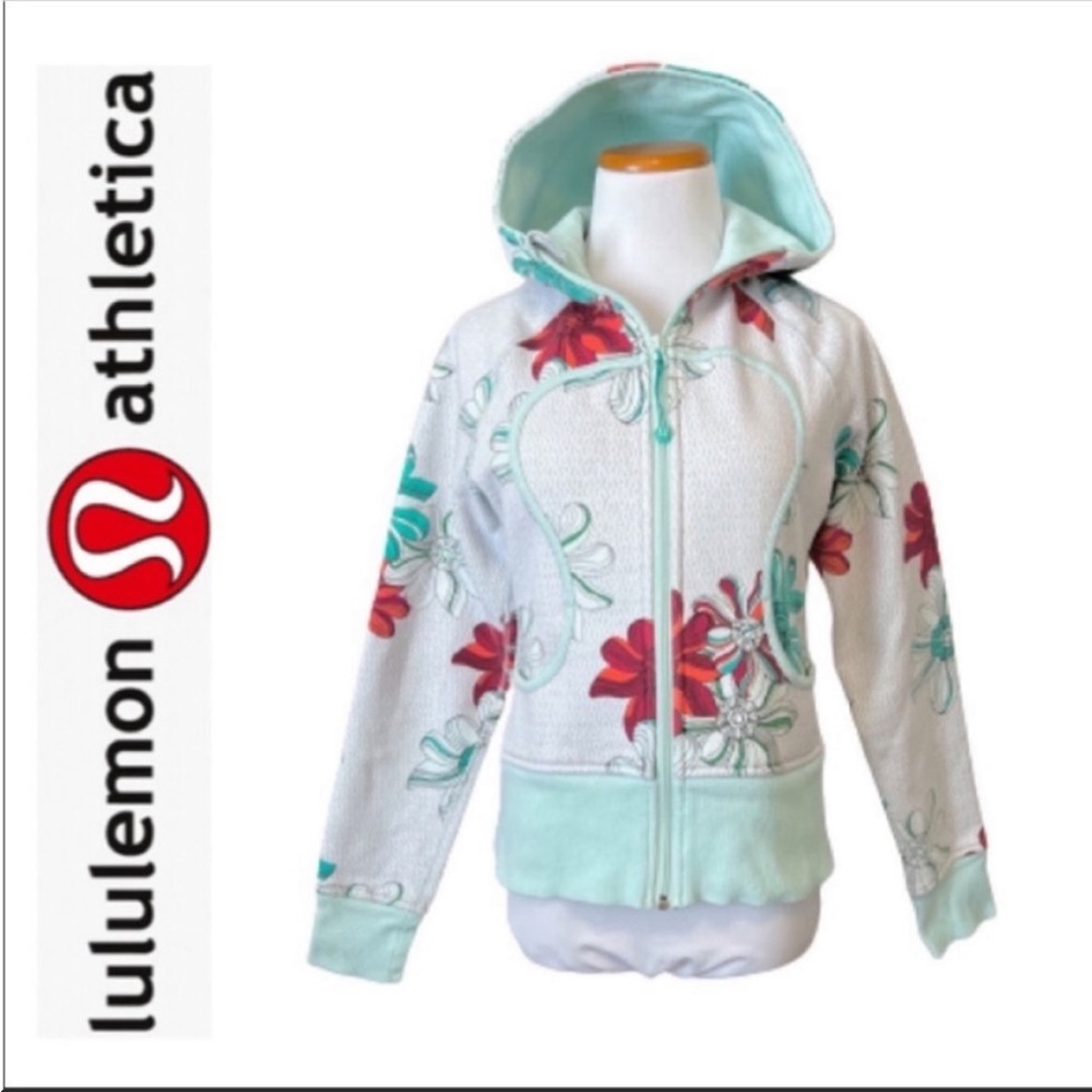 Lululemon Floral Scuba Hoodie